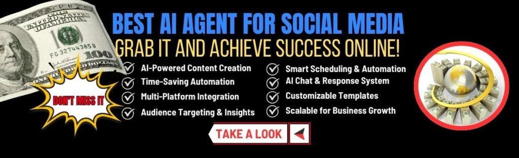 banner image for best ai agent for social media